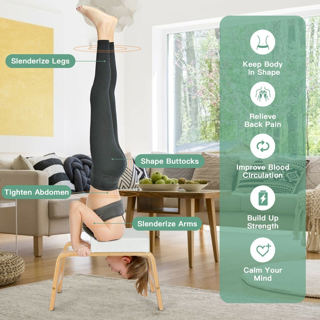 Yoga Headstand Bench