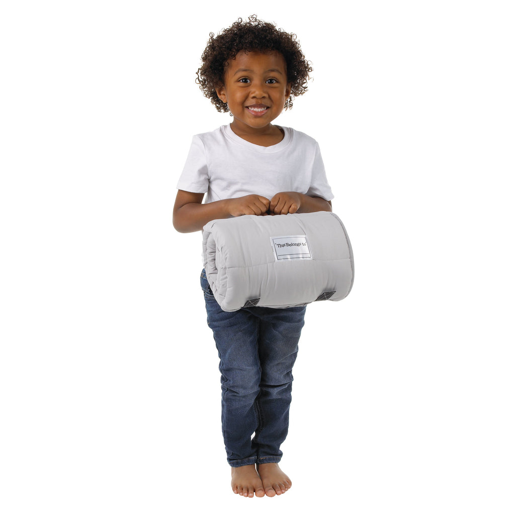 The Mandalorian "The Child" Green, Tan, White Toddler Nap Mat