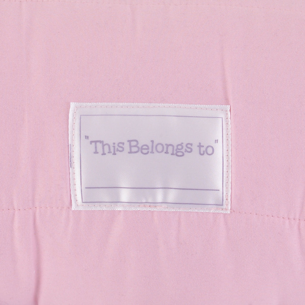 Everything Kids Pink and Aqua Unicorn Toddler Nap Mat with Pillow and Blanket