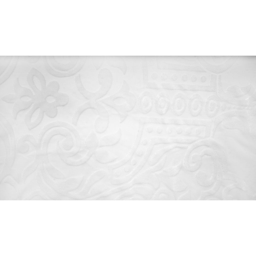 Ice Burnout Stretch Velvet Fabric | Blue Moon Fabrics