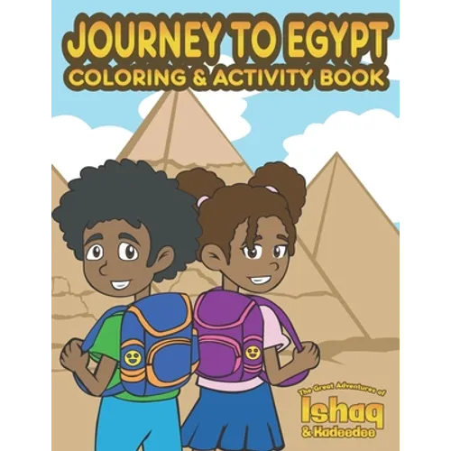 Journey to Egypt Coloring & Activity Book - Paperback