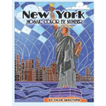 New York Mosaic Color By Number: Coloring Book for Adults - Paperback