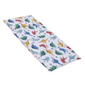 Jurassic World Wild and Free Blue, Green, and Yellow Dinosaur Preschool Nap Pad Sheet