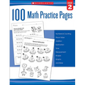 100 Math Practice Pages: Grade 2 - Paperback
