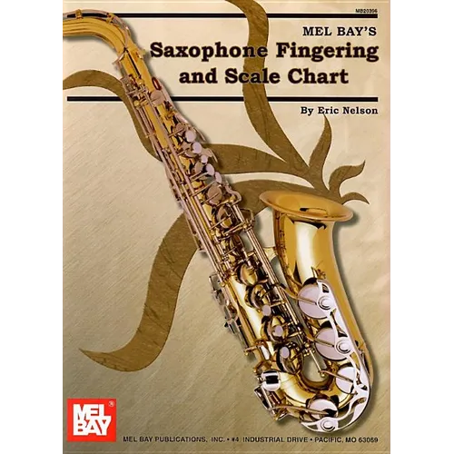 Saxophone Fingering and Scale Chart - Paperback