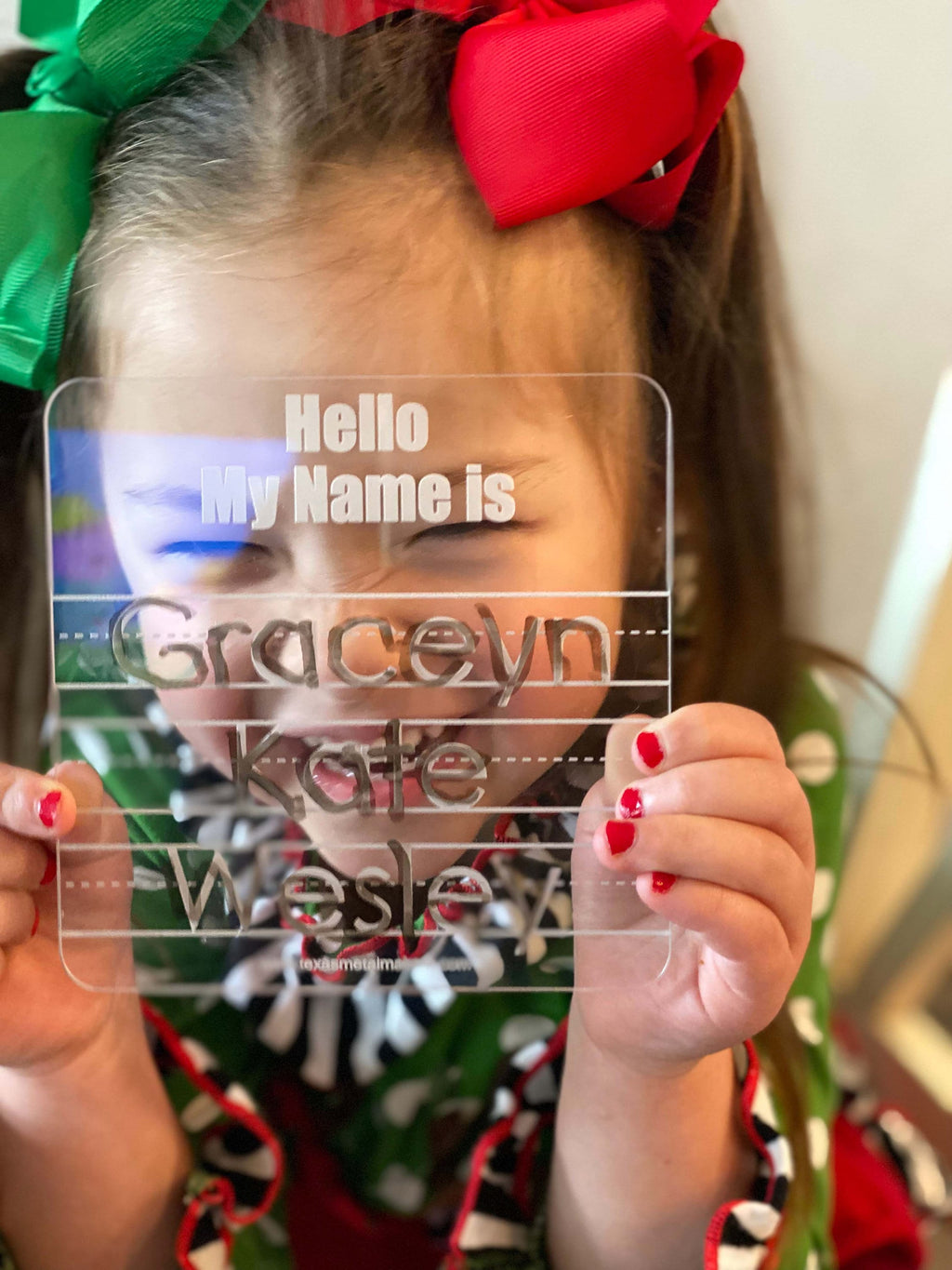 Dry Erase Letter Number and Name Tracing Board | Washable Writing Board | Learning Board | Name Practice Board | ABC Tracing Board