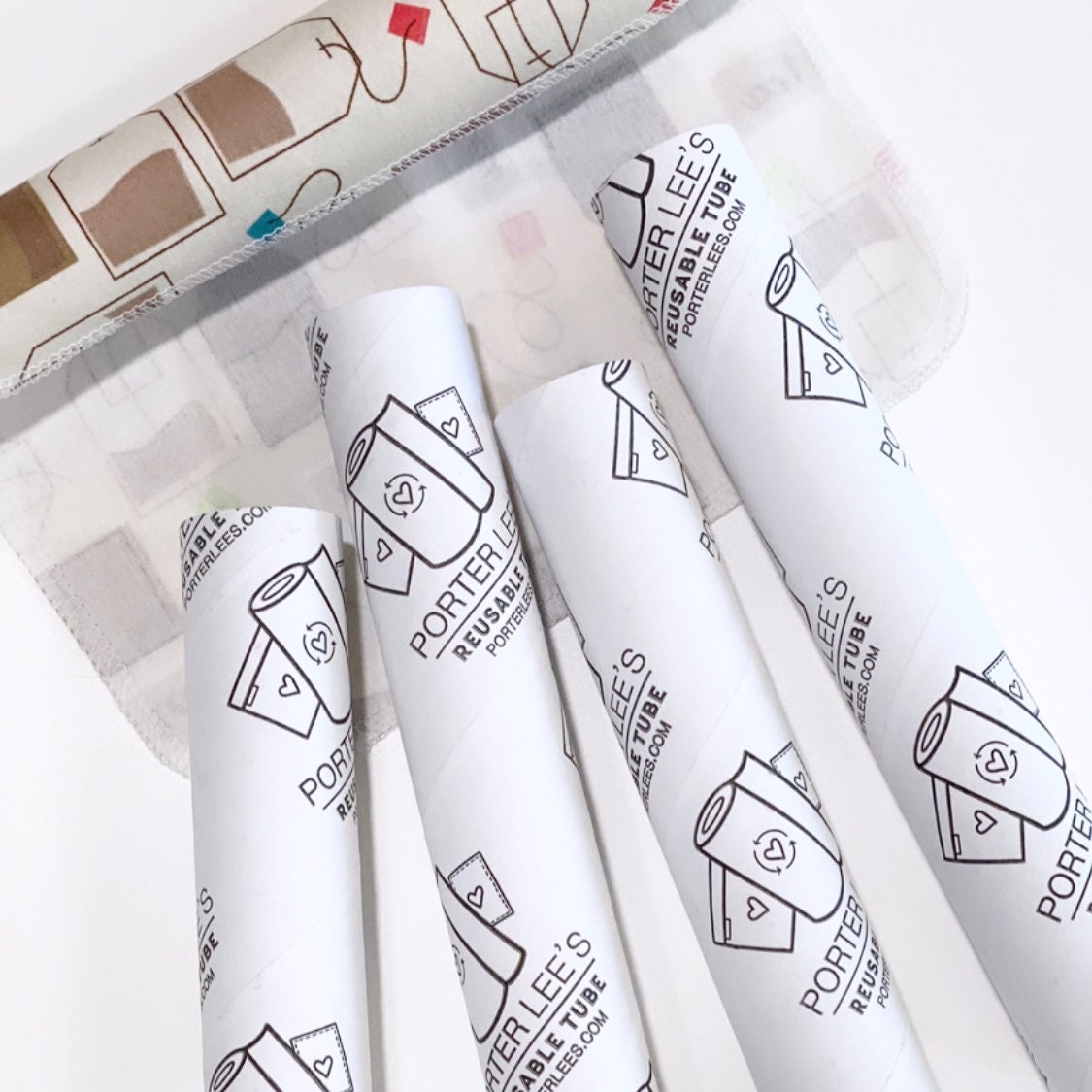Reusable Paper Towels--Stamped Grove