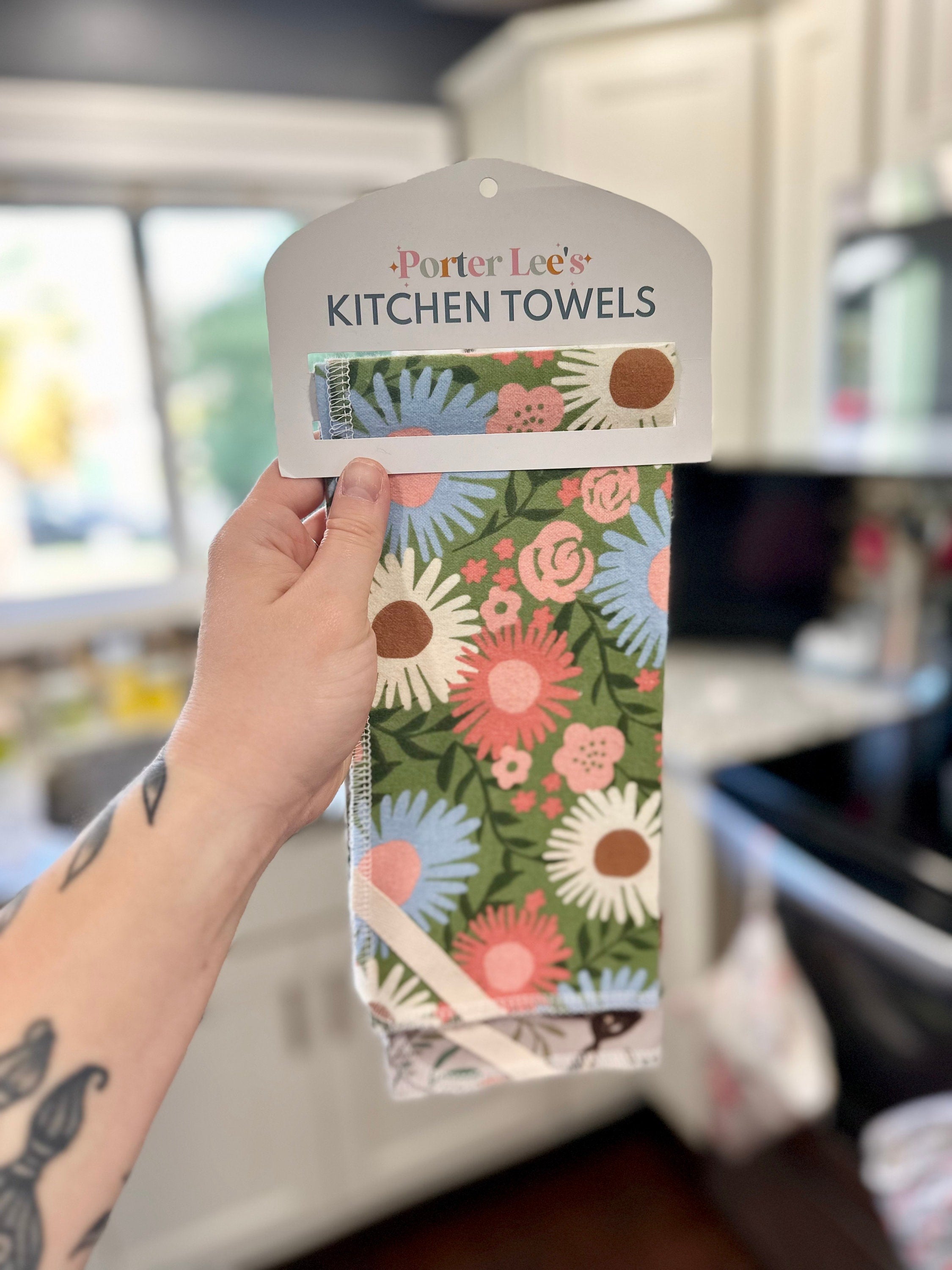 Kitchen Towels--Set of 2--Surprise Prints