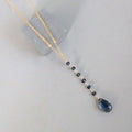 Iolite Yoga Pendant