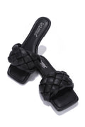 Slide Sandals: Vanessa Gyrl - Black