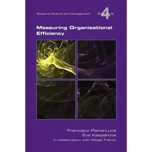 Measuring Organisational Efficiency - Paperback