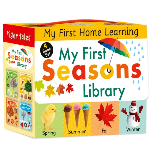 My First Seasons Library 4-Book Boxed Set: Celebrate Spring, Summer, Fall, and Winter! - Hardcover