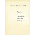 Anew: Complete Shorter Poetry - Paperback
