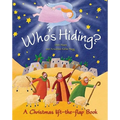Who's Hiding?: A Christmas Lift-The-Flap Book - Board Book