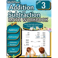 Addition and Subtraction Math Workbook 3rd Grade: Addition and Subtraction Grade 3 with Regrouping Activities - Paperback