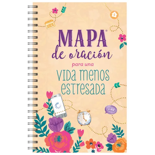 Mapa de Oración Para Una Vida Menos Estresada - Spiral