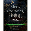Moon Calendar 2024: Astrological Calendar with Moon Phases day by day with Zodiac Signs, suitable also for Green Witchcraft and Gardeners - Paperback
