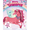 Glittery Unicorns Sticker Book - Paperback