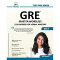 GRE Master Wordlist: 1535 Words for Verbal Mastery - Paperback