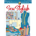 Creative Haven Sew Stylish Coloring Book - Paperback