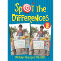 Spot the Differences Picture Puzzles for Kids Book 2 - Paperback