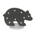 NoJo - Grey Bear Shaped Lighted Nursery Decor