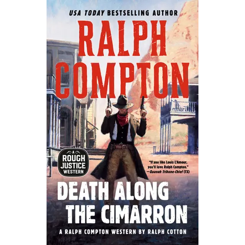 Ralph Compton Death Along the Cimarron - Mass Market Paperbound