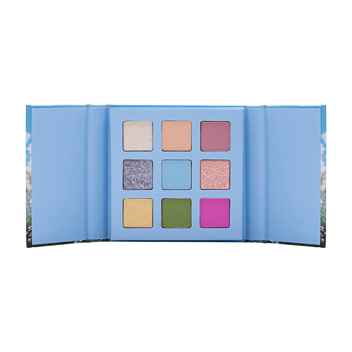 Beaulis Fun Flowerfall 806 Crystal Bloom 9-Color Eyeshadow Palette - Makeup Eyeshadow Palette with 9 Shades