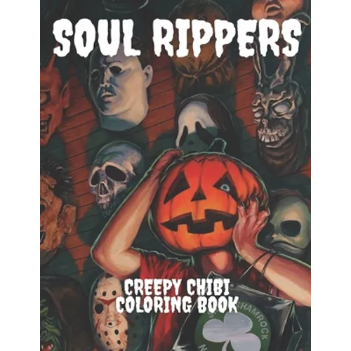 Soul Rippers creepy chibi Coloring book - Paperback