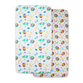 Ms. Rachel 2 Piece Toddler Sheet Set - Includes Two Fitted Toddler Sheets