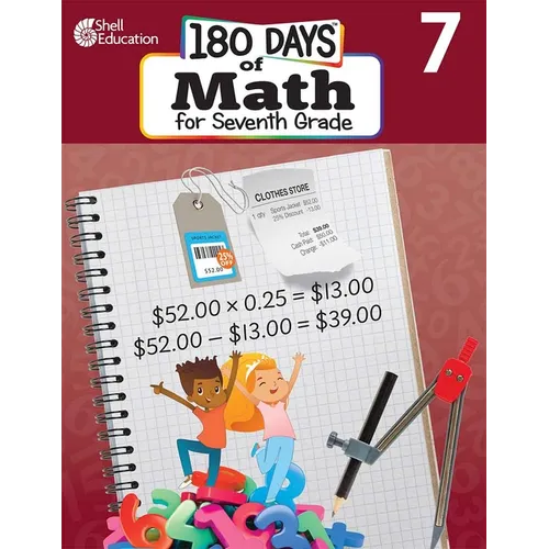 180 Days(tm) Math for Seventh Grade: Practice, Assess, Diagnose - Paperback