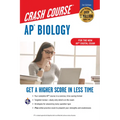 Ap(r) Biology Crash Course, Book + Online: Get a Higher Score in Less Time - Paperback