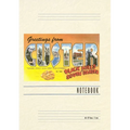 Vintage Lined Notebook Greetings from Custer in the Black Hills - Paperback