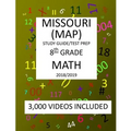 8th Grade MISSOURI MAP, 2019 MATH, Test Prep: 8th Grade MISSOURI ASSESSMENT PROGRAM TEST 2019 MATH Test Prep/Study Guide - Paperback