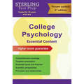 College Psychology: Study Guide Essential Content for College Students - Paperback