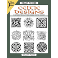 Ready-To-Use Celtic Designs: 96 Different Royalty-Free Designs Printed One Side - Paperback