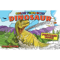 Color Your Own Dinosaur Postcard Book - Novelty