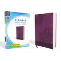 Niv, Bible for Kids, Leathersoft, Purple, Red Letter, Comfort Print: Thinline Edition - Leather