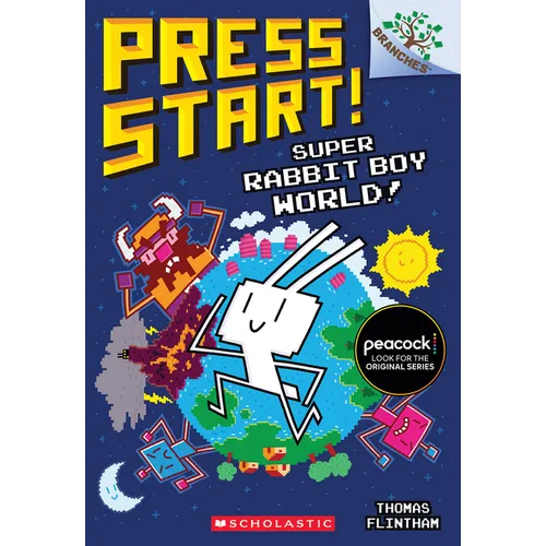 Super Rabbit Boy World!: A Branches Book (Press Start! #12): Volume 12 - Paperback