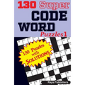 130 Super CODE WORD Puzzles - Paperback