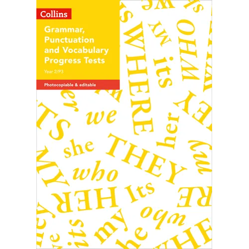 Year 2/P3 Grammar, Punctuation and Vocabulary Progress Tests - Paperback