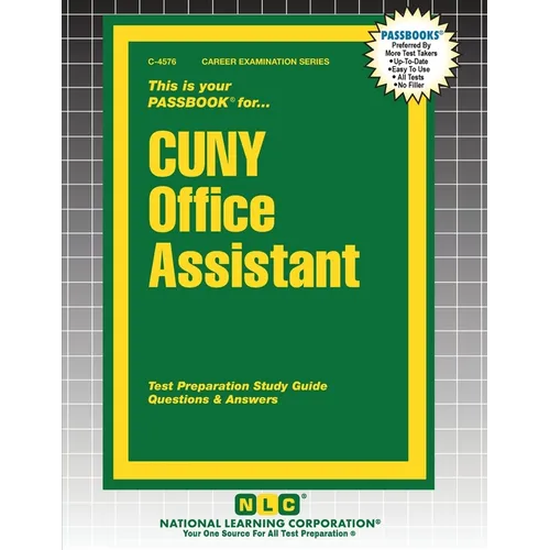 CUNY Office Assistant - Paperback