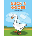 Duck & Goose Coloring Book - Paperback