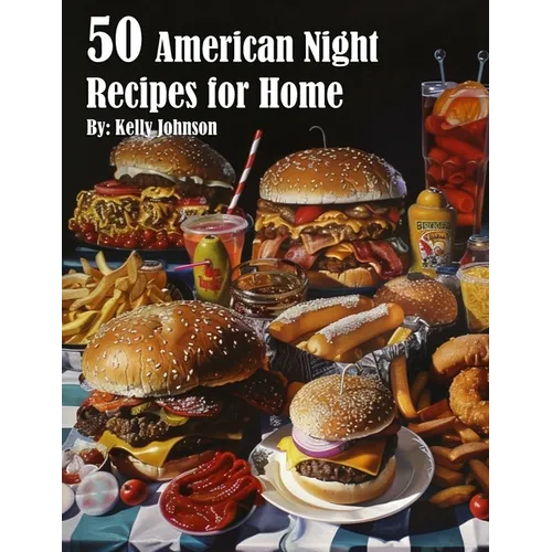 50 American Night Recipes for Home - Paperback