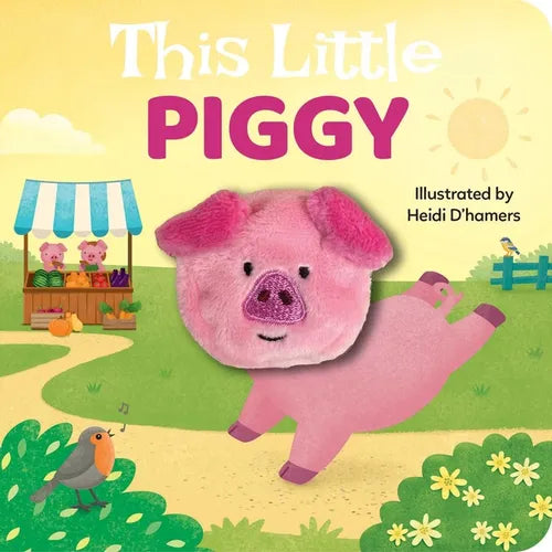 This Little Piggy: Finger Puppet Board Book - Board Book