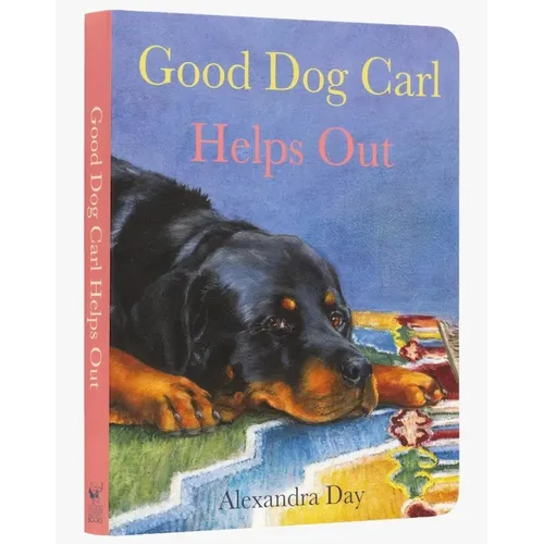 Good Dog Carl Helps Out Board Book - Board Book