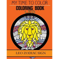 Leo Zodiac Sign - Adult Coloring Book - Paperback