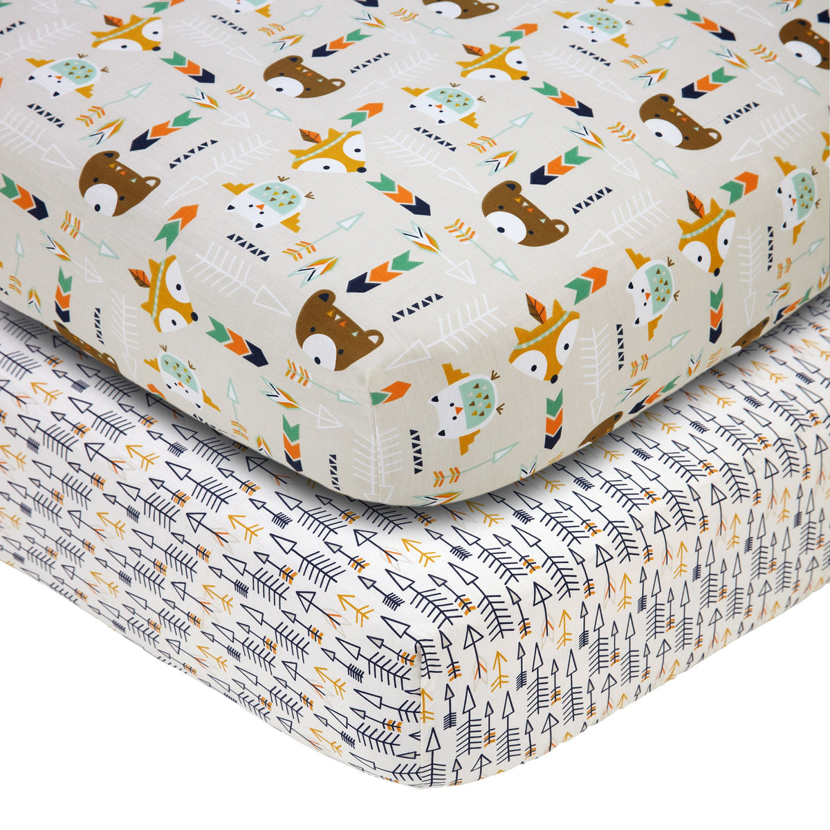 Aztec 2 Pk Crib Sheet