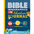 Bible Infographics for Kids Adventure Journal: 40 Faith-Tastic Days to Journey with Jesus in Creative Ways - Paperback