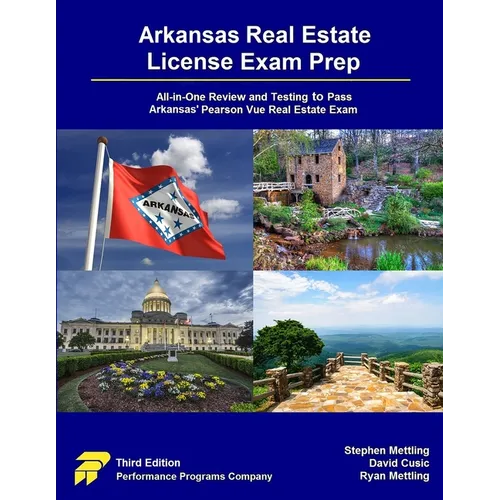Arkansas Real Estate License Exam Prep: All-in-One Review and Testing to Pass Arkansas' Pearson Vue Real Estate Exam - Paperback